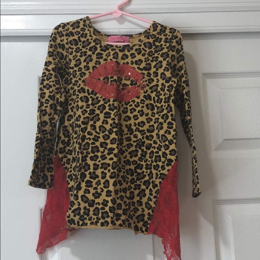 Leopard Lips Shirt